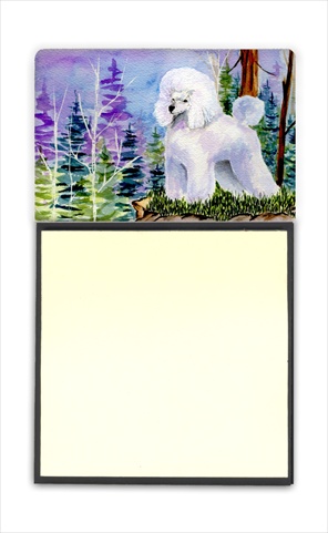 SS8639SN Poodle Refiillable Sticky Note Holder or Postit Note Dispenser