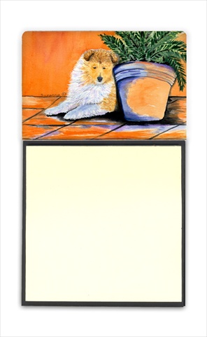 SS8667SN Sheltie Refiillable Sticky Note Holder or Postit Note Dispenser