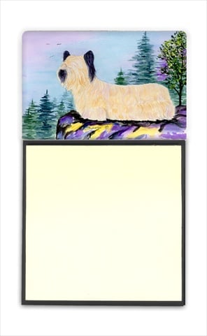 SS8679SN Skye Terrier Refiillable Sticky Note Holder or Postit Note Dispenser