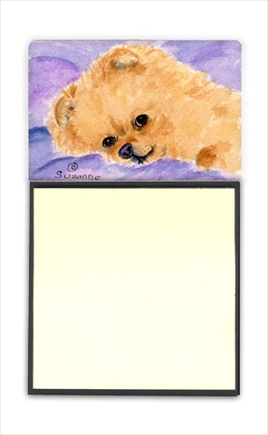 SS8834SN Pomeranian Refiillable Sticky Note Holder or Postit Note Dispenser