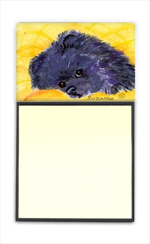 SS8839SN Pomeranian Refiillable Sticky Note Holder or Postit Note Dispenser