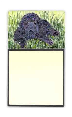 Picture of Carolines Treasures SS8872SN Newfoundland Refiillable Sticky Note Holder or Postit Note Dispenser