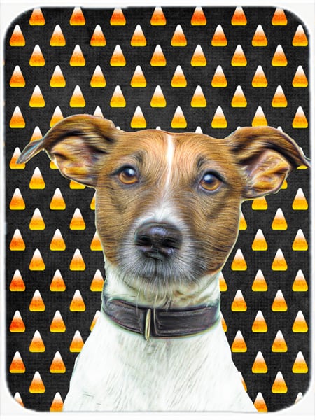 Candy Corn Halloween Jack Russell Terrier Mouse Pad, Hot Pad or Trivet