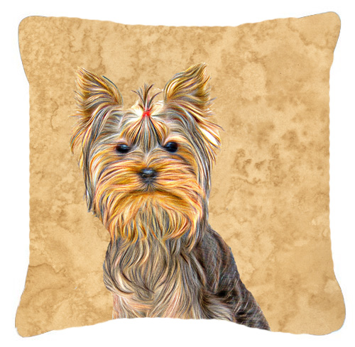 Schnauzer Indoor & Outdoor Fabric Decorative Pillow