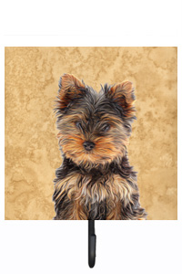 Yorkie Puppy And Yorkshire Terrier Leash or Key Holder