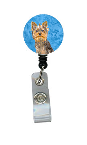 Schnauzer Retractable Badge Reel