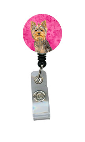 Schnauzer Retractable Badge Reel