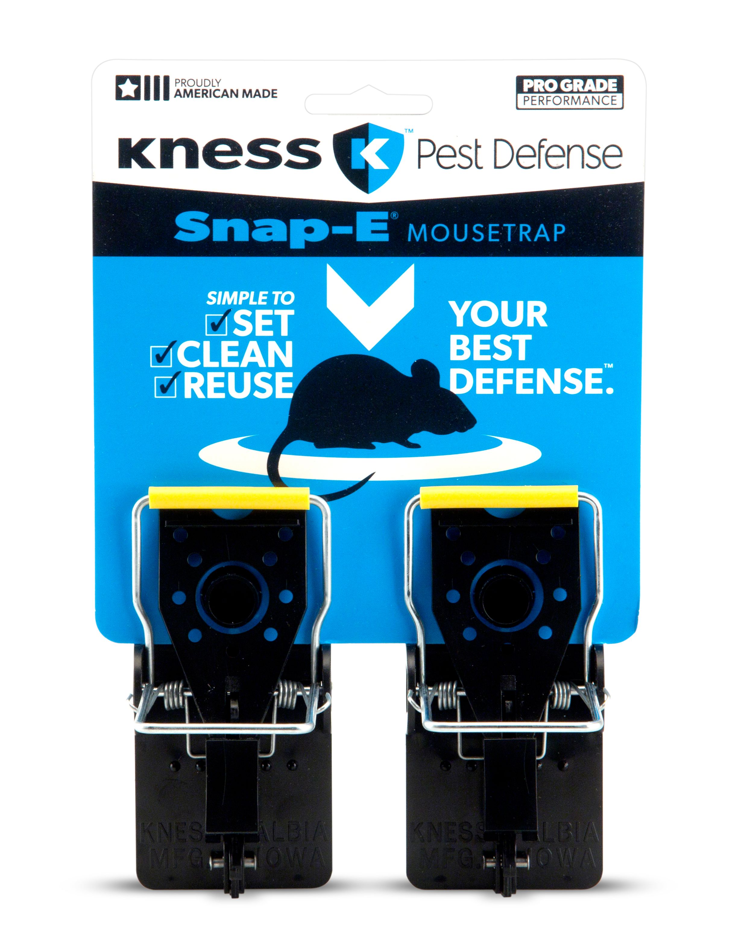 Picture of Kness Snap-E Mousetrap Twin Pack  