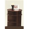 Progressive Furniture P474-29 Metropolian Contemporary Style Swivel Chairside Table, Dark Cherry & Birch Progressive Furniture P474-29 Metropolian Contemporary Style Swivel Chairside Table, Dark Cherry & Birch