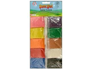 Picture of Activa Products ACT4450 Scenic Sand&#44; Assorted Colors - 1 Oz.