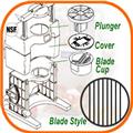 Sunkist S-109 Tomato Model Blade Cup Sectionizer Sunkist S-109 Tomato Model Blade Cup Sectionizer