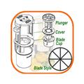 Sunkist B-204 8 Wedge Blade Cup Sectionizer Junior Sunkist B-204 8 Wedge Blade Cup Sectionizer Junior