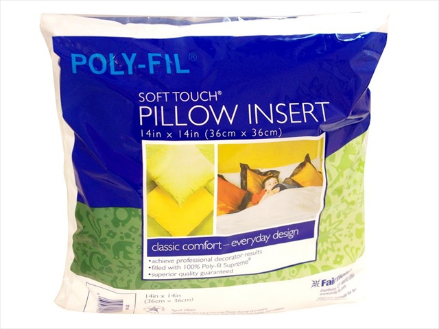 Picture of Fairfield Processing FAIST14B Fairfield Pillow Form Soft Touch PF Supreme - Square&#44; 14 In.