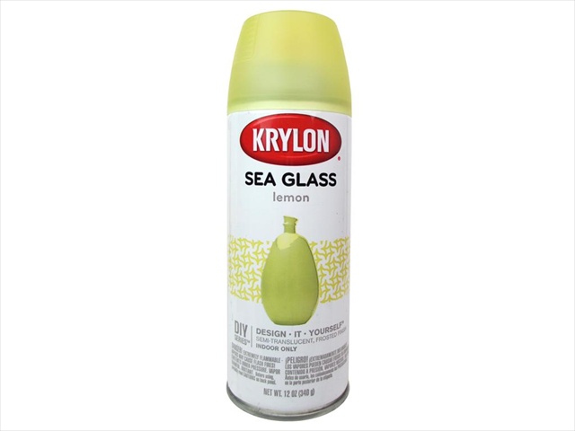 Picture of Diversified Brands KRY9054 Krylon Sea Glass - Lemon&#44; 12 Oz.