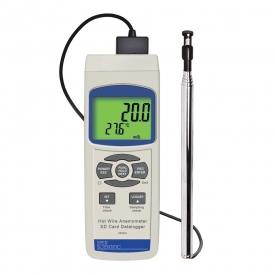 Hot Wire Anemometer SD Card Logger