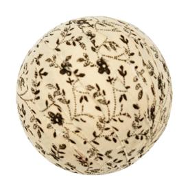 VHC Brands 10103 Set of 6 Kettle Grove Fabric Ball No. 6, 2.5 in.