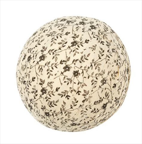 VHC Brands 10104 Set of 3 Kettle Grove Fabric Ball No. 6, 4 in.
