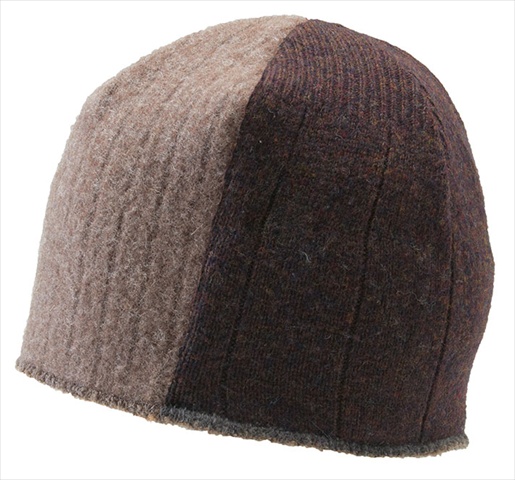 Xob  Trio Beanie - Brown & Tan, Medium-Large
