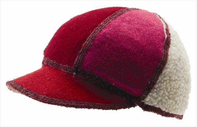 Xob Soft Visor Winter Hat - Brights - Medium-Large - Unique Sweater Panels
