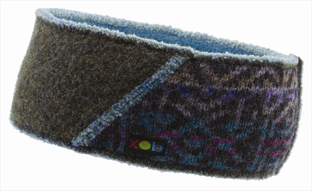 Xob  HeadBand - Blue & Green, Medium-Large