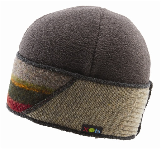 Xob Haddi Winter Hat - Blue & Green, Medium-Large