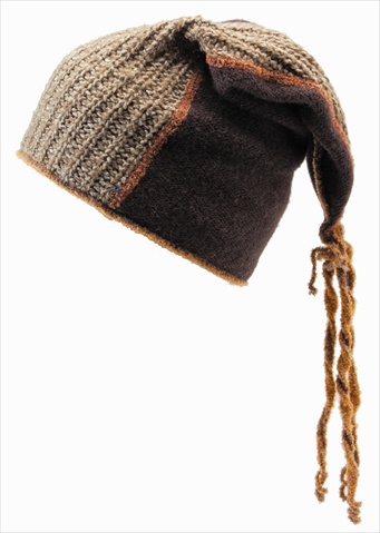 Xob  Sleeper Hat - Brown & Tan, Medium-Large