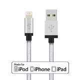 Picture of LP 70108S 8 Pin Apple Lightning Cable with Aluminium Housing Connector Head&#44; Silver