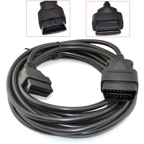 16.4 ft. 16 Pin Car Mable to Female Extension Cable Diagnostic Extender -  SkilledPower, SK1566258