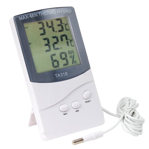 Picture of IKKEGOL 30041 Dual Sensor LCD Display Indoor Outdoor Digital Thermometer