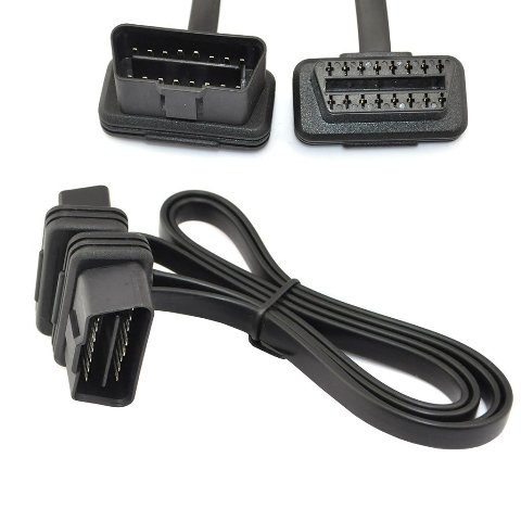 16 Pin Ultra Flat Low Profile Male to Female Extension Cable