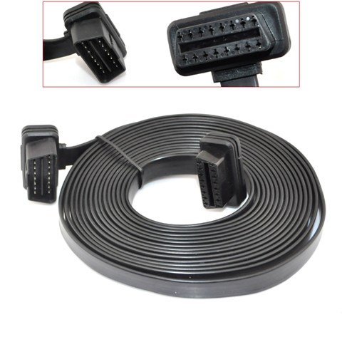 16 Pin Ultra Flat Low Profile Male to Female Extension Cable