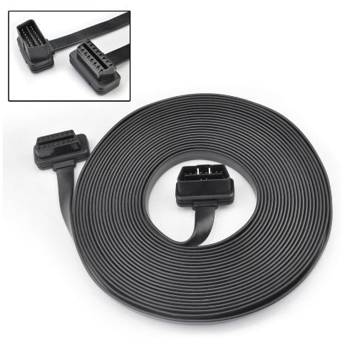 16 Pin Ultra Flat Low Profile Male to Female Extension Cable Compatible