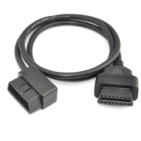 10258 16 Pin Auto Car Mable to Female Extension Cable Diagnostic Extender -  IKKEGOL