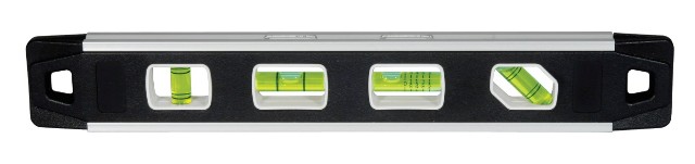 Picture of Johnson Level 1401-1200 12 in. Magnetic Aluminum Reinforced Torpedo Level - 4 Vial