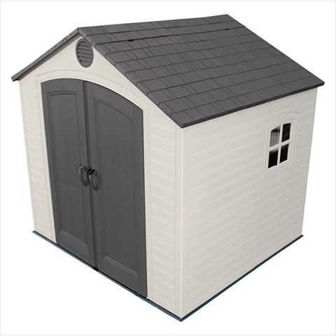 8 x 7.5 ft. Storage Shed, 1 window -  Lifetime Products, LI843259