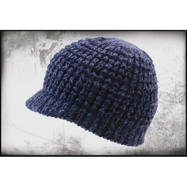 Icebox Dohm 887-5 Super Soft Visor Winter Hat - Lake  Large