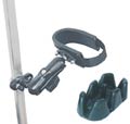 15502 Swing Arm Holder 1 in. U-Bolt with Floor Base