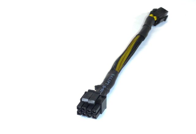 P4 ATX 4-Pin To EPS 8-Pin Cable Adapter, 8.75 in. Long
