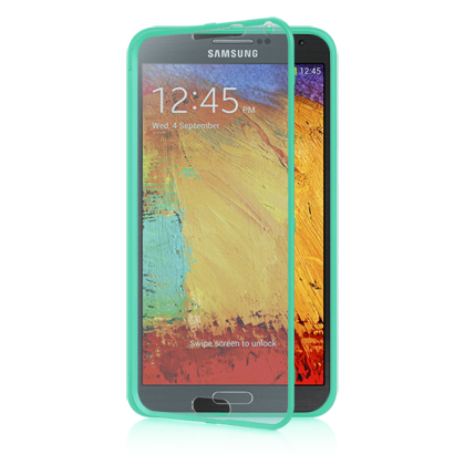 Picture of DreamWireless WPSAMNOTE3TL Samsung Galaxy Note 3 Wrap-Up With Screen Protector Case - Teal