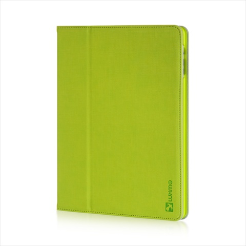 Picture of DreamWireless PLTETID3PLCGR The New iPad 3 & 2 Platinum Collection Elite Series Polycouture Pouch Green
