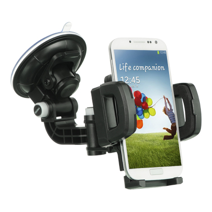 Picture of DreamWireless HOCU-4 No.4 Universal Car Mount Holder For Cellphone&#44; Mp3 & Gps With Quick Lock & Release