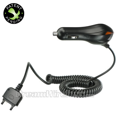 Picture of DreamWireless CCERK750DW Universal Sony Ericsson K750 & W800 DW Car Charger With Polybag Packaging