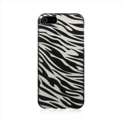 Picture of DreamWireless CAIP5SLZ Apple iPhone 5-5S Crystal Case- Silver Zebra
