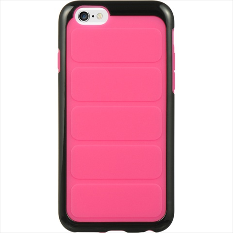 Picture of DreamWireless TCAIP6TASBKHP Apple iPhone 6 Hybrid Case Black Frame Plus Tinted TPU Hot Pink- 4.7 in.
