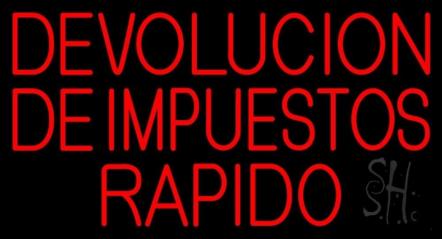 Sign Store N105-3817-clear 37 x 1 x 20 in. Devolution De Impostures Rapido Neon Sign - Red