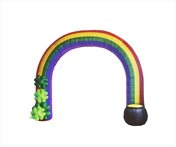 10 ft. Inflatable Lighted St. Patrick Day Arch Yard Art Decoration