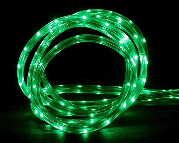 30 ft. Green LED Indoor & Outdoor Christmas Linear Tape Lighting