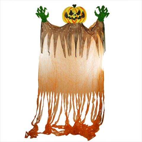 Picture of NorthLight 11 ft. Hanging Halloween Pumpkin Man