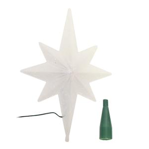 Picture of NorthLight 14.5 in. Winter Frost B & O Multi Color LED Bethlehem Star Christmas Tree Topper