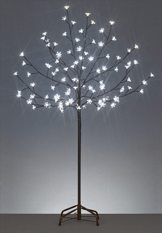 4 ft. Blossom Tree - White
